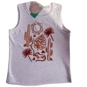 Stylish and Sustainable Toddler Boy Sleeveless Shirt for Jungle Gym Adventures‎